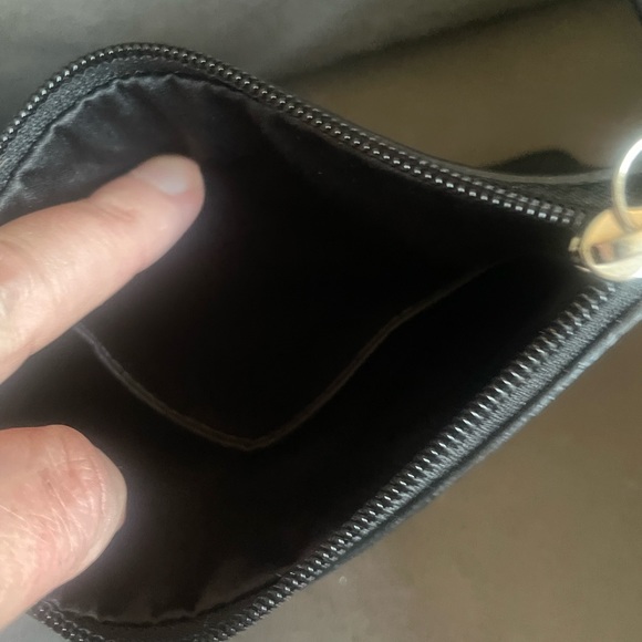 Like new Coach/Wristlet black Leather - Picture 6 of 6